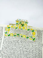 Pinzas de cabellos transparente de estampado