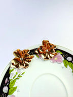 Aretes con Flores en Capas