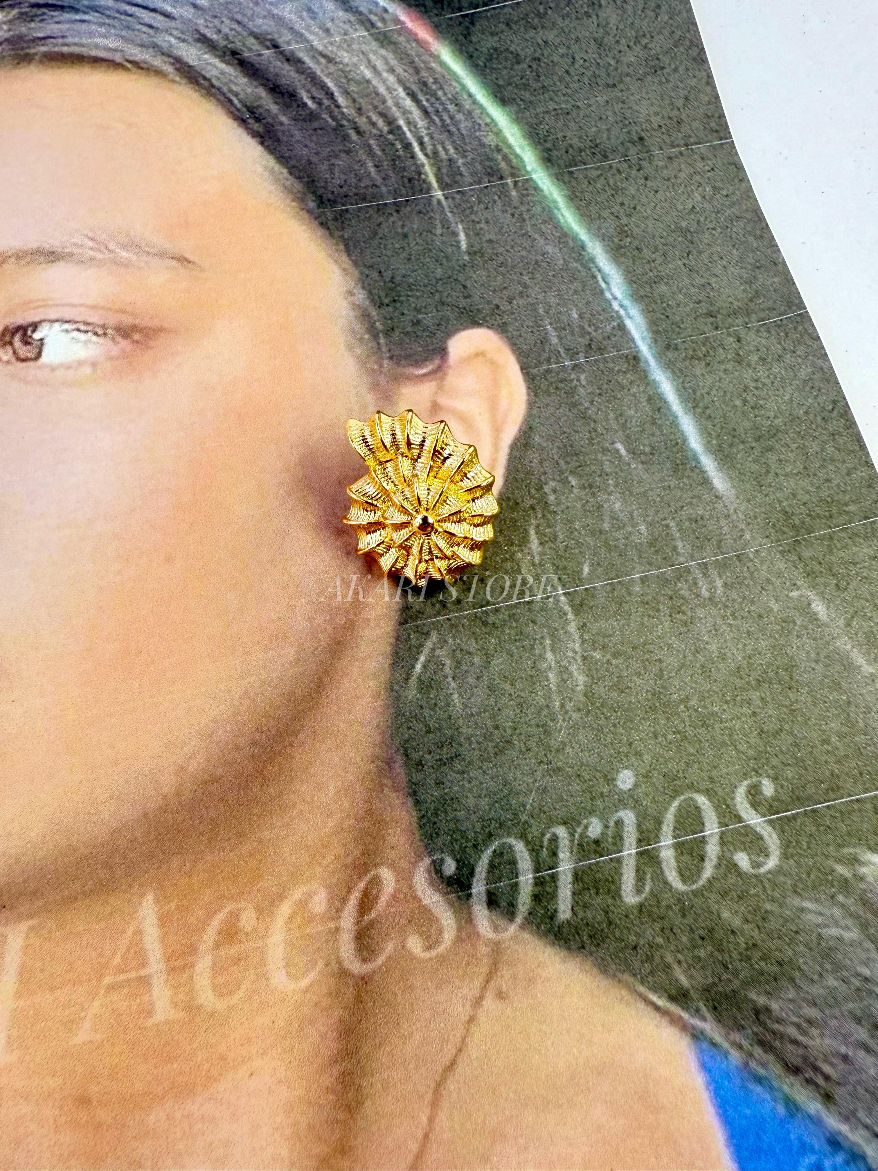 Aretes de Concha Marina
