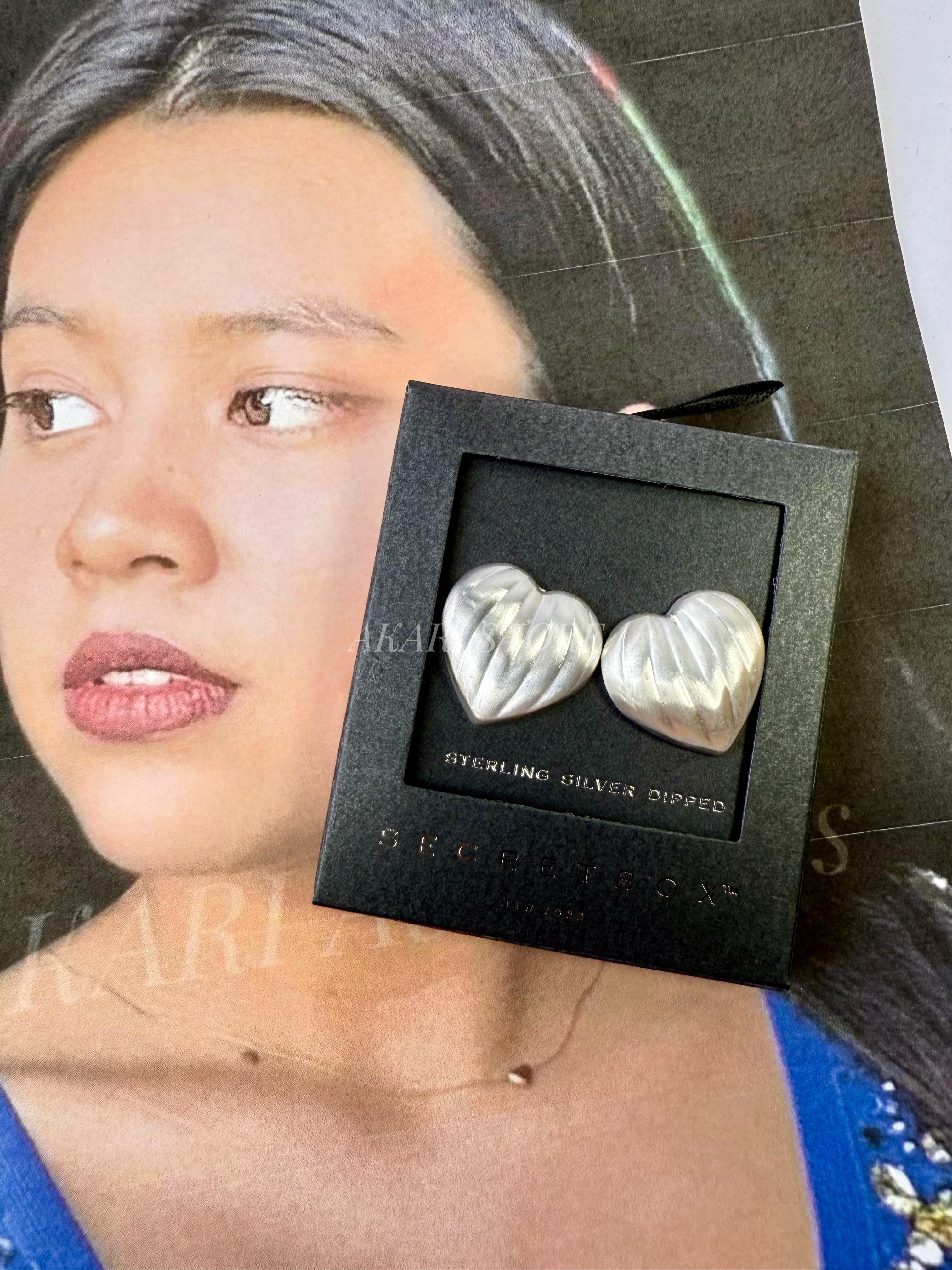 Aretes con Escudo de Corazón