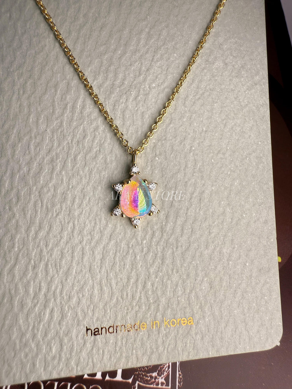 Cadena con Dije de Lágrima