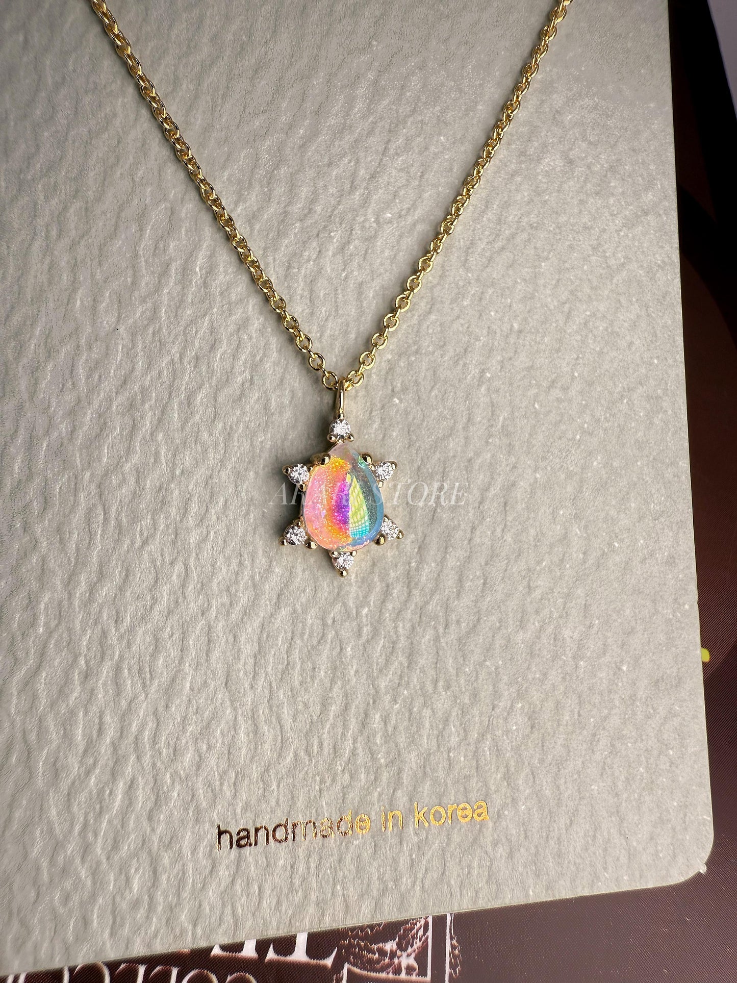 Cadena con Dije de Lágrima