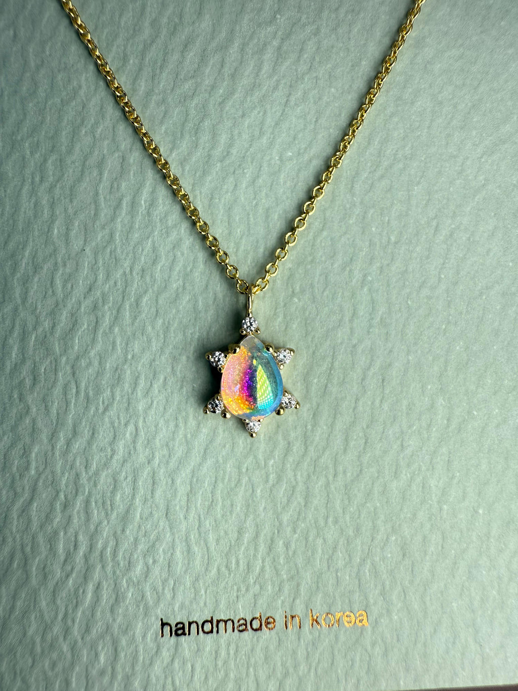 Cadena con Dije de Lágrima