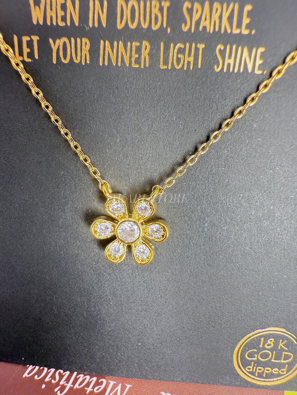 Cadena con Dije de Flor