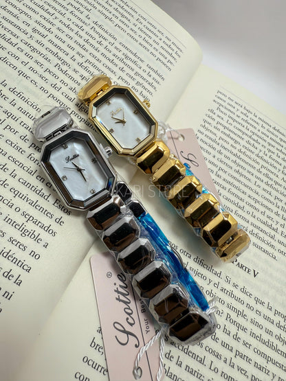 Reloj rectangular