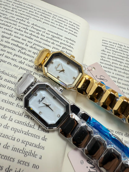 Reloj rectangular