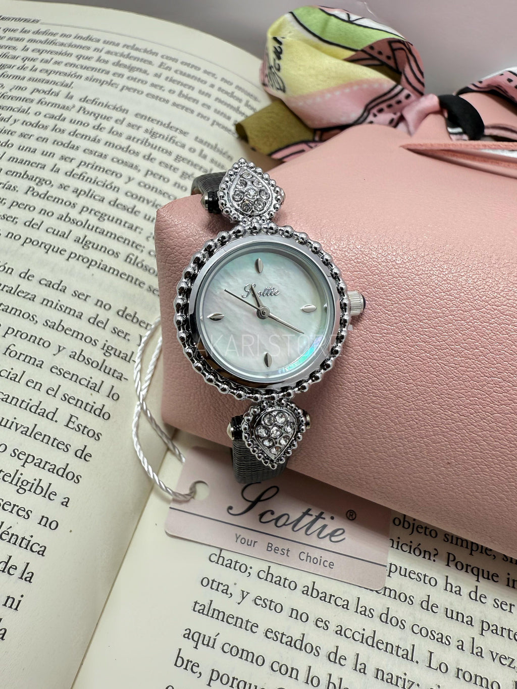 Reloj correa de cuerina