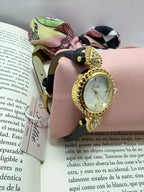 Reloj correa de cuerina