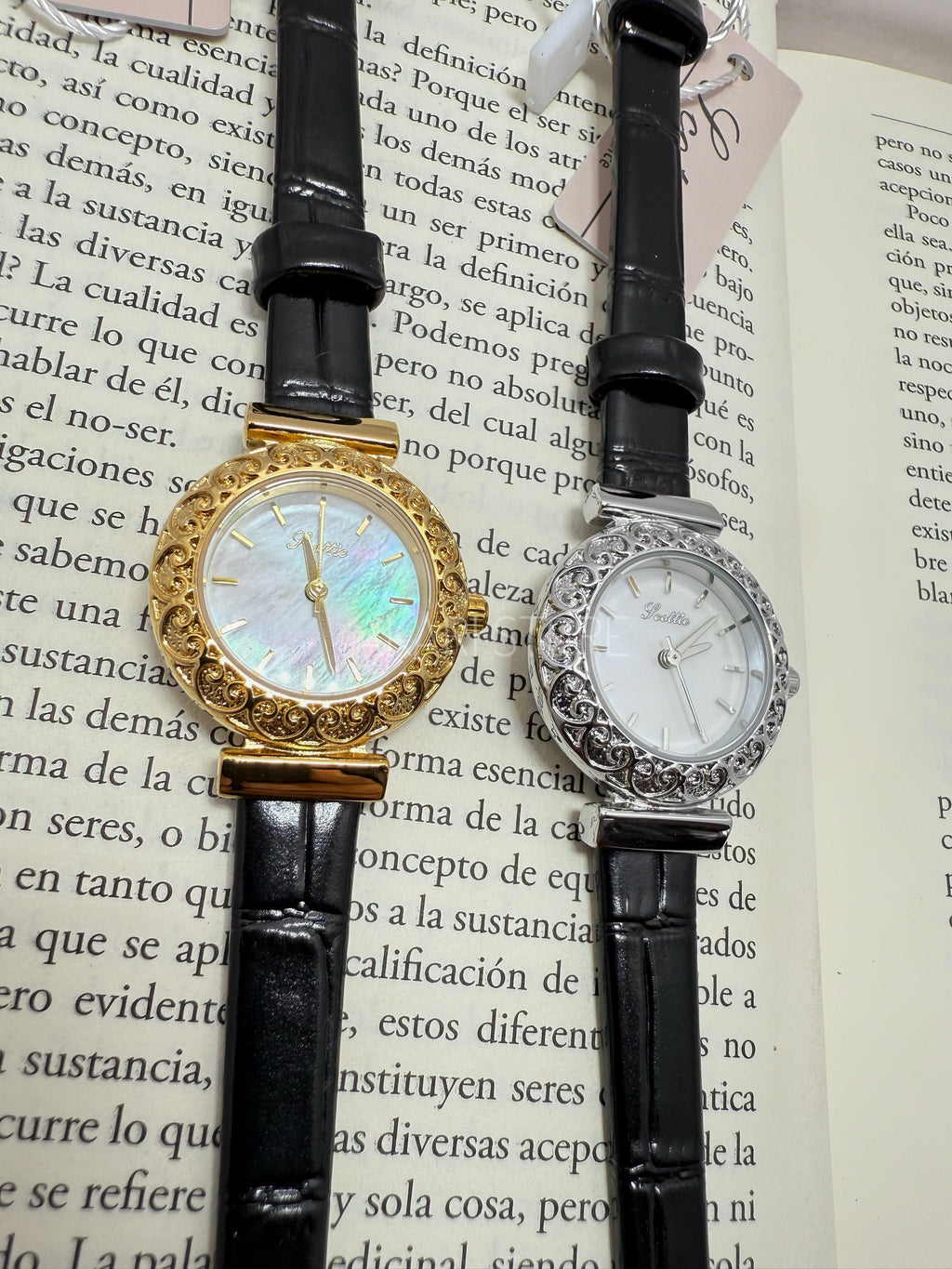 Reloj correa cuerina