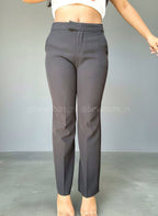 Pantalón de vestir con fajón