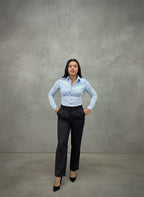 Camisa de manga larga con botones