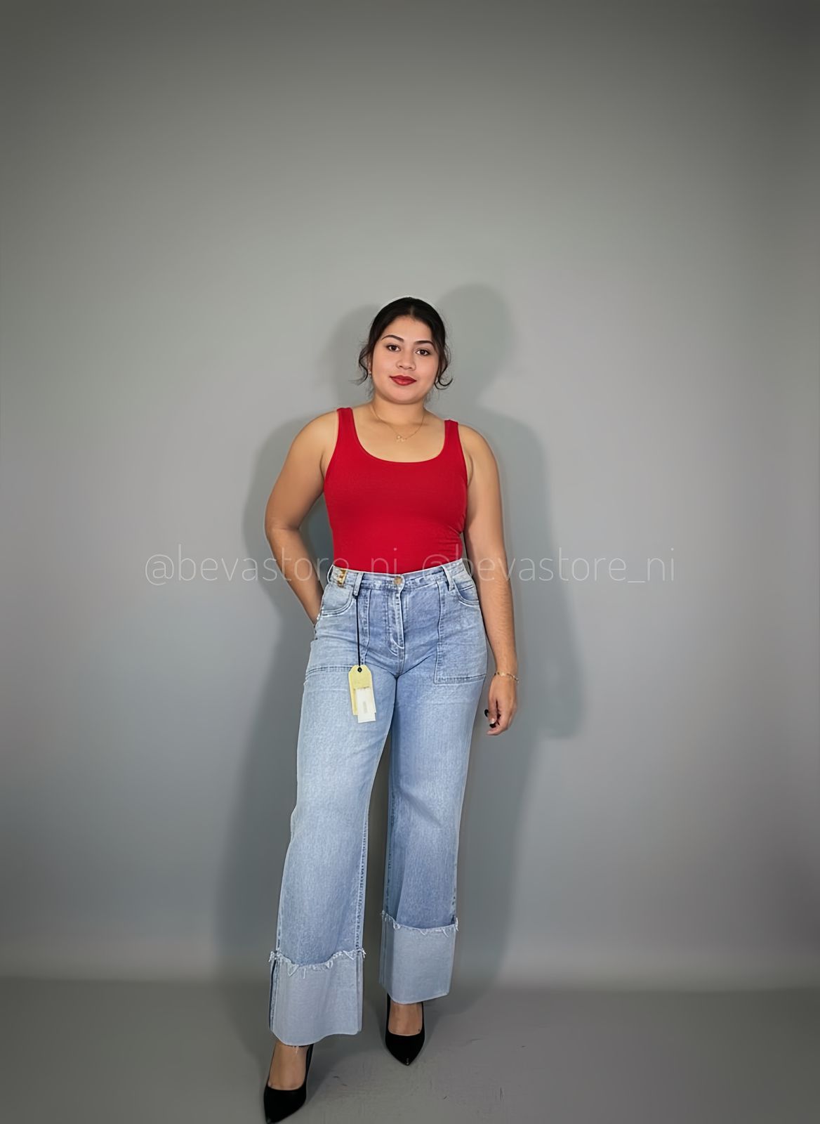 Looks BodySuit sin mangas rojo