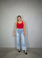 Looks BodySuit sin mangas rojo