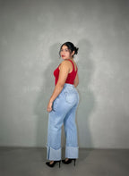 Looks BodySuit sin mangas rojo