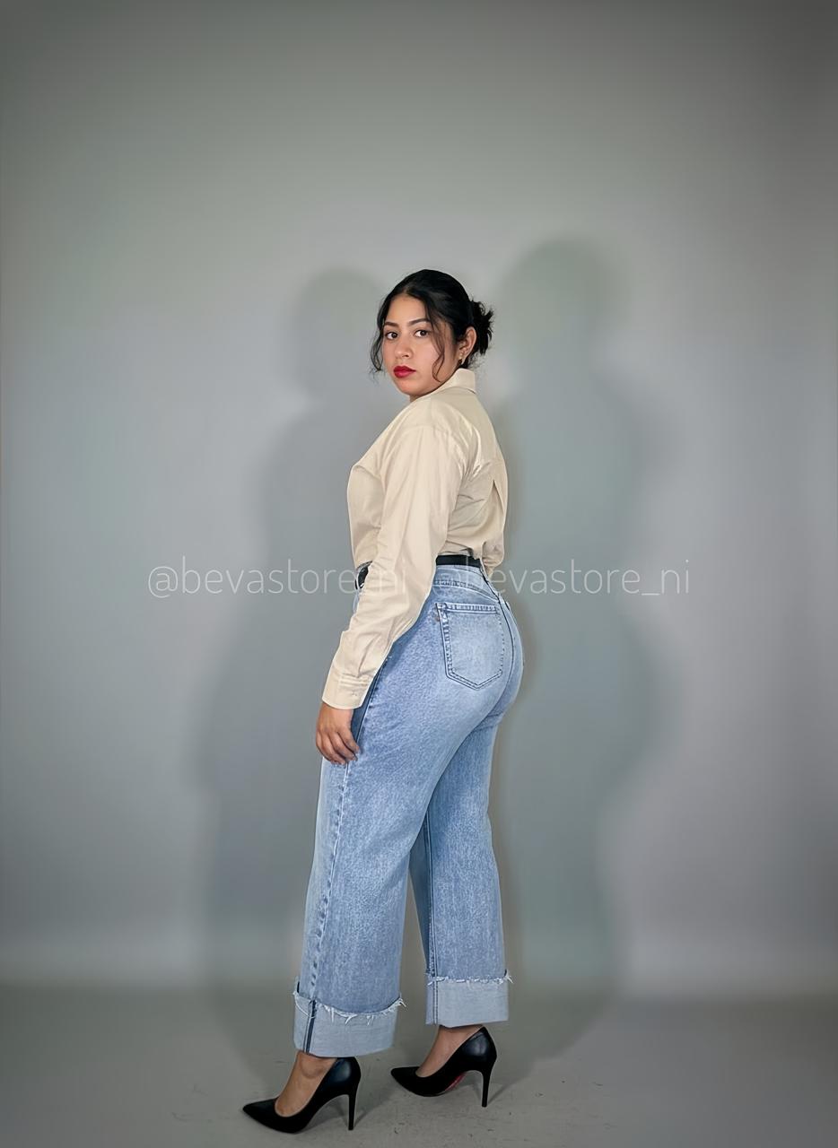 Camisa manga larga oversize