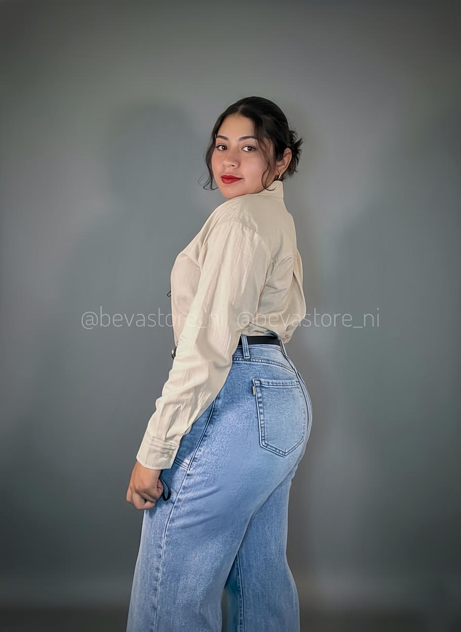 Camisa manga larga oversize