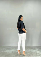 Pantalón de vestir con faja