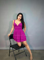 Vestido Brisa rosado fucsia