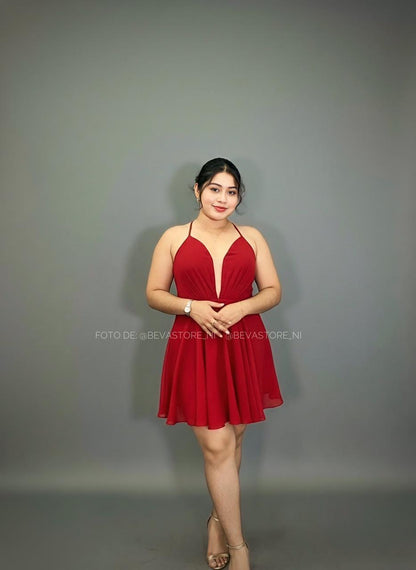 Vestido Alice rojo