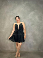 Vestido corto  Abby Paris