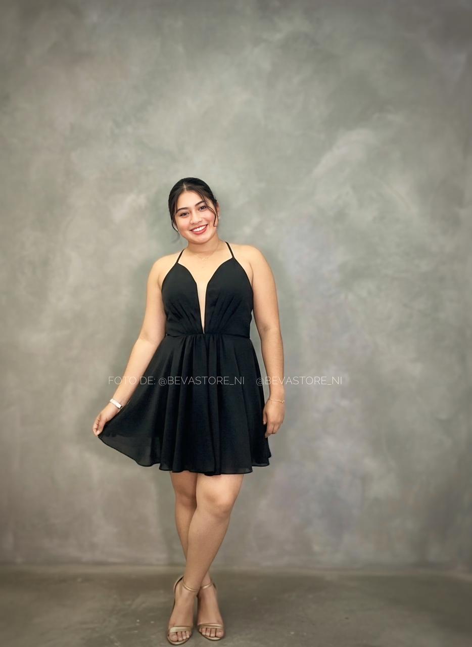 Vestido corto  Abby Paris