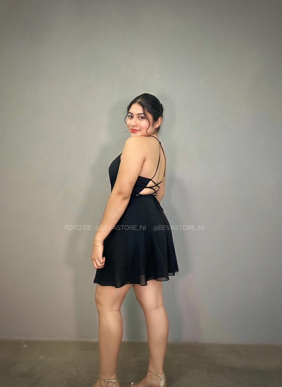 Vestido corto  Abby Paris