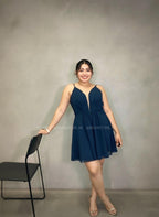 Vestido corto  Abby Paris