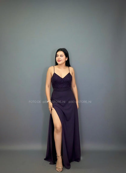 Vestido Kelly morado