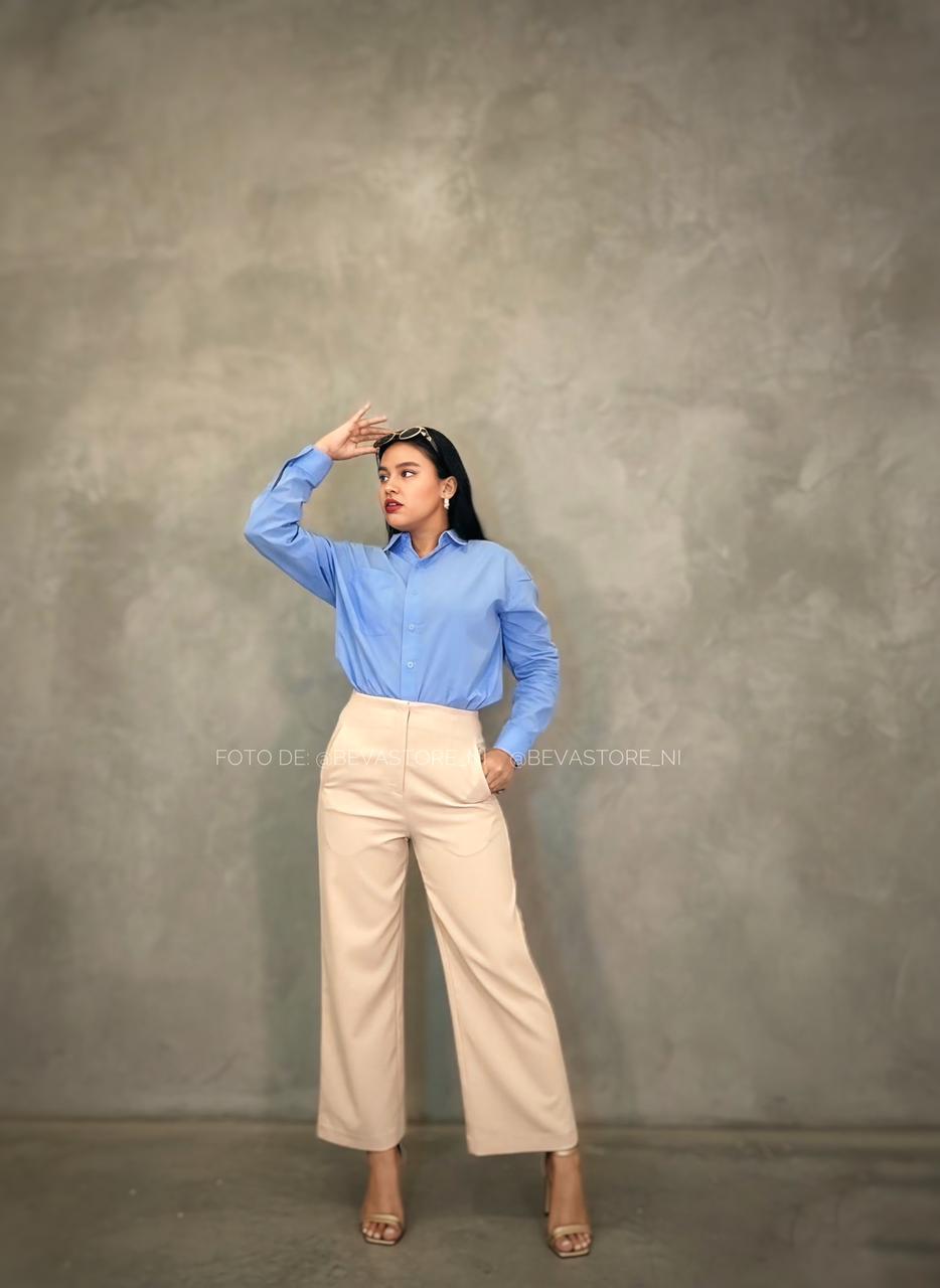 Camisa manga larga oversize