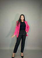 Looks pantalón de pinzas negro