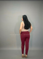 Looks chaleco de lino beige