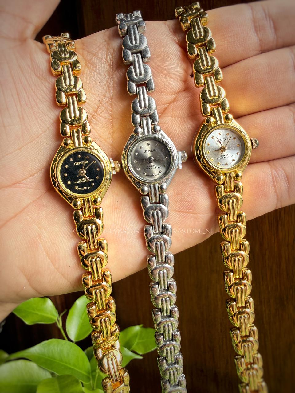 Reloj minimalistas de trenza