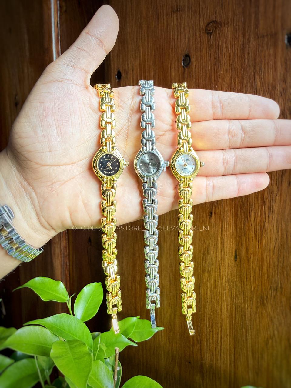 Reloj minimalistas de trenza