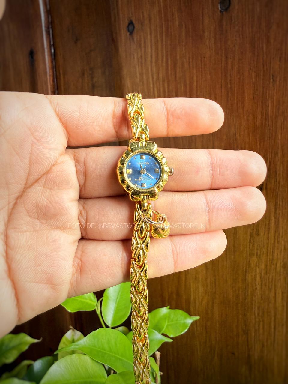 Reloj De Flor Con Dije