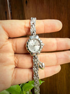 Reloj De Flor Con Dije