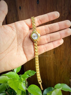 Reloj minimalista circular