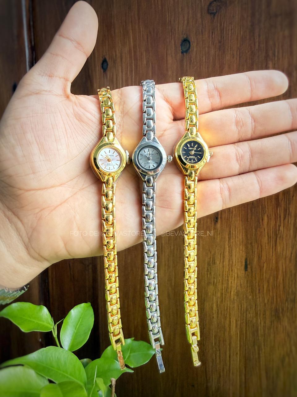 Reloj minimalista circular