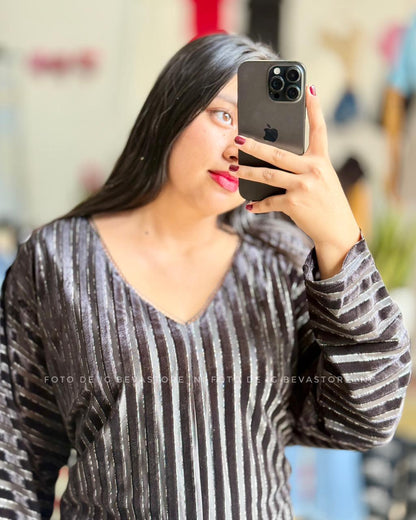Vestido Cristel negro