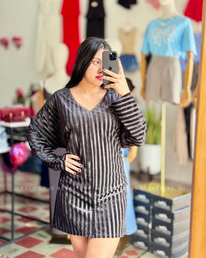 Vestido Cristel negro