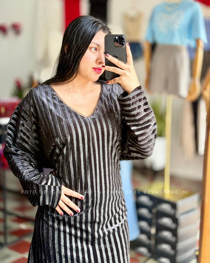 Vestido Cristel negro