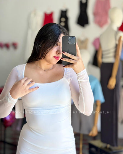 Vestido Aitana blanco