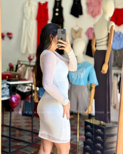 Vestido Aitana blanco