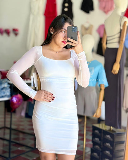 Vestido Aitana blanco