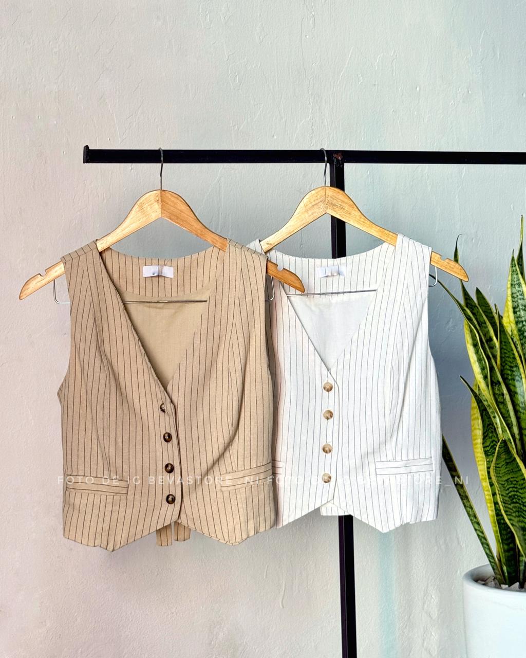 Chaleco Lidia beige