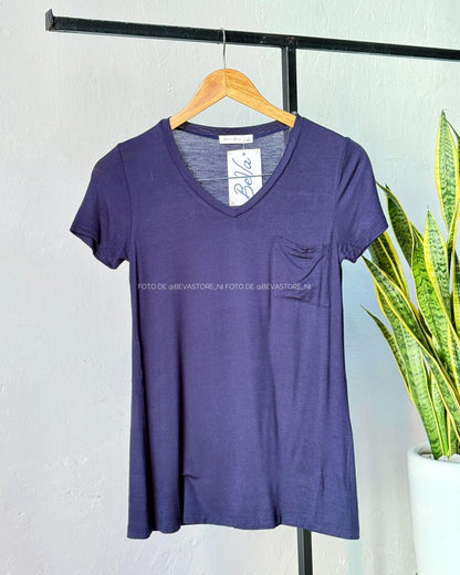 Camiseta Sonia azul navy