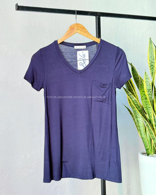 Camiseta Sonia azul navy