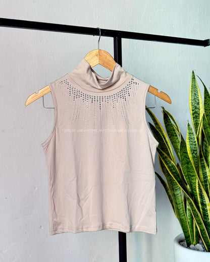 Top Samira beige