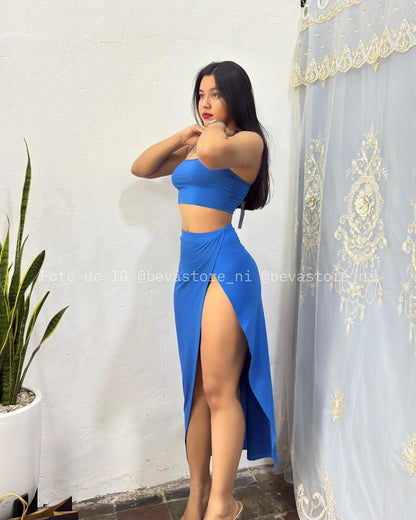 Conjunto Esther azul