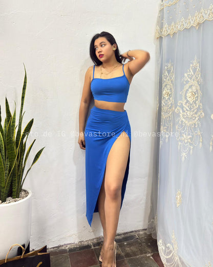 Conjunto Esther azul