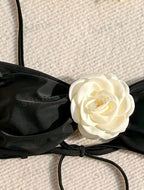 Traje de baño de dos rosas